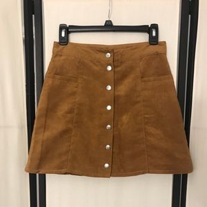 Retro A-Line Mini Skirt